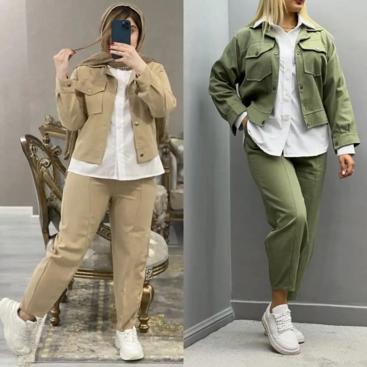 نام: ست کت و شلوار مروارید
