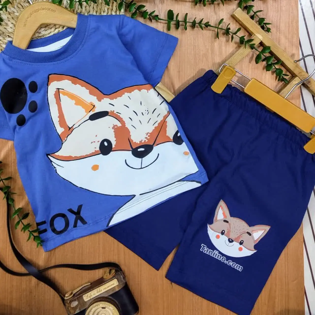 تیشرت و شلوارک بچگانه روباه ۱