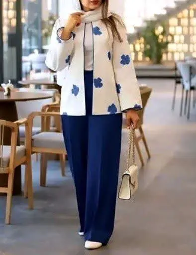 👚نام: کت شلوار گل
