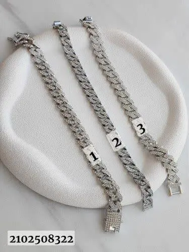 #دستبند نگین دار
