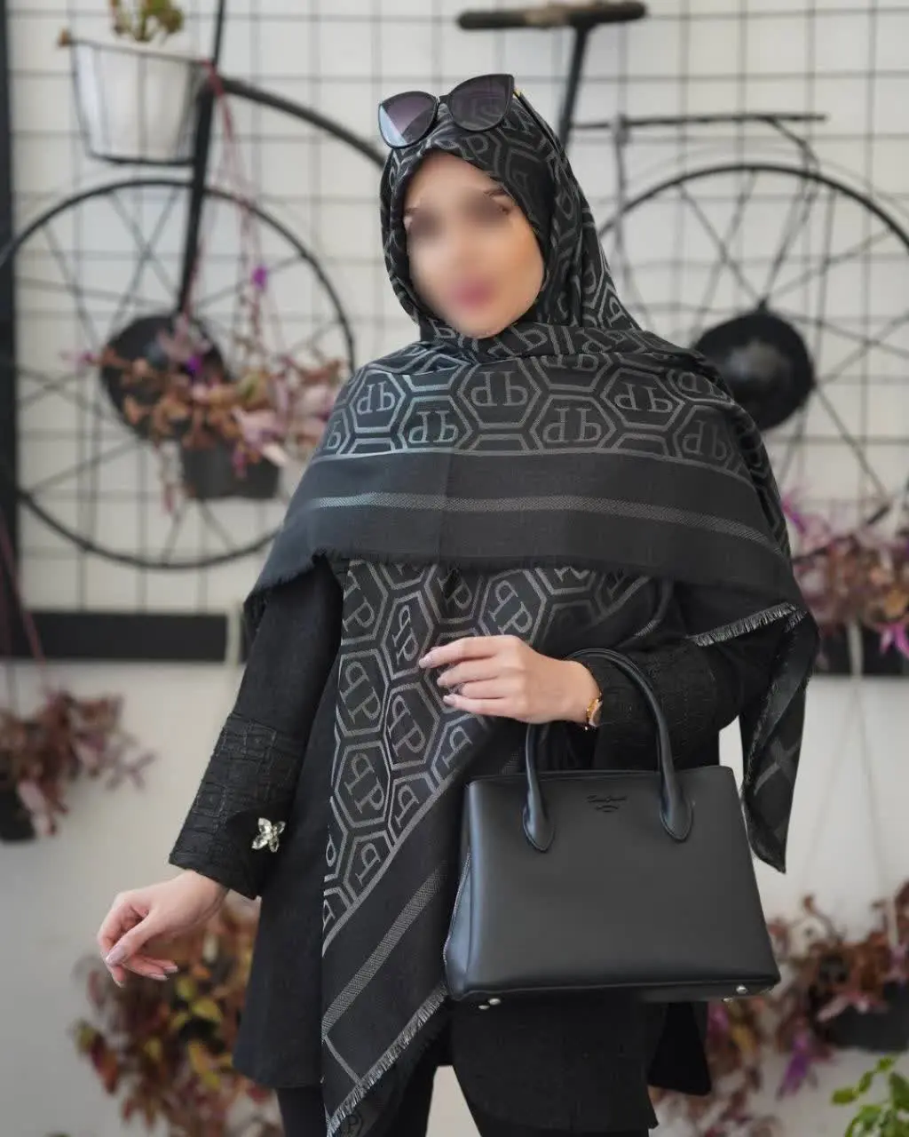 .. 👀 #روسری_نخ_کشمیر_لمه دار
