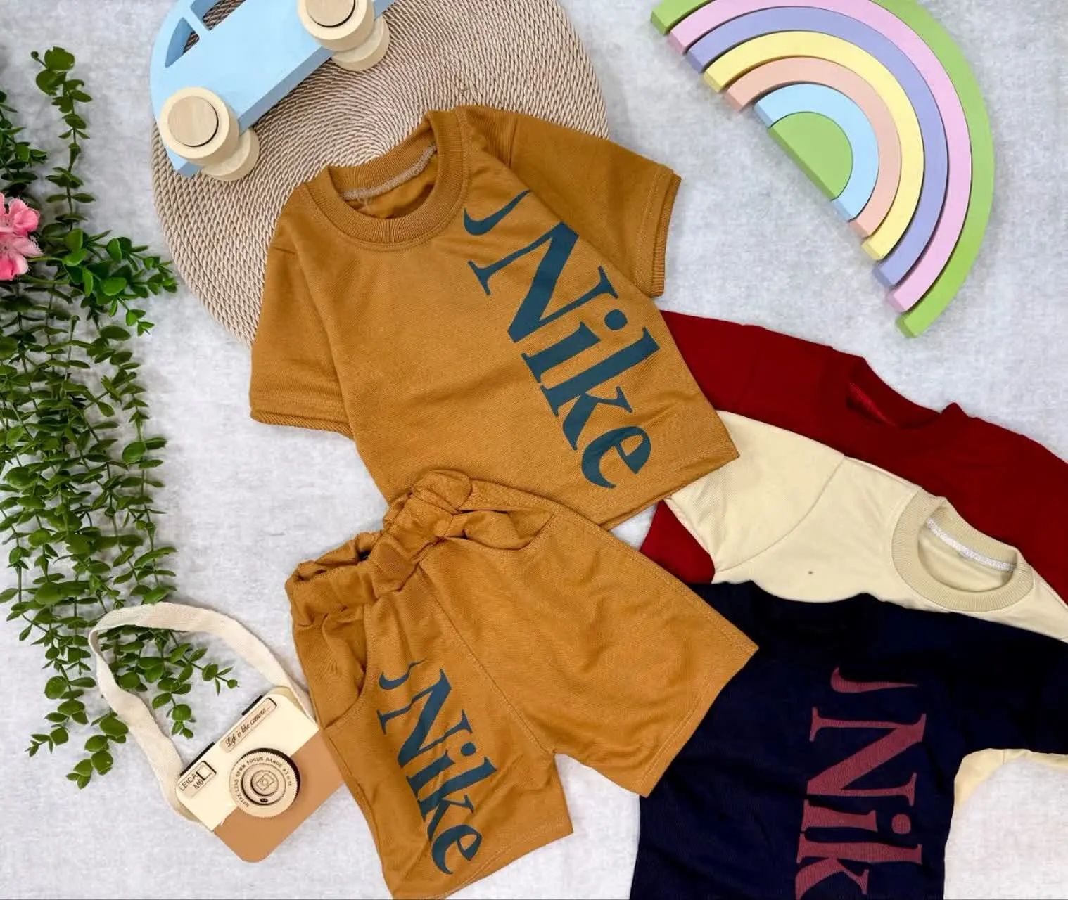 😍تیشرت شلوارک پسرانه nike😍