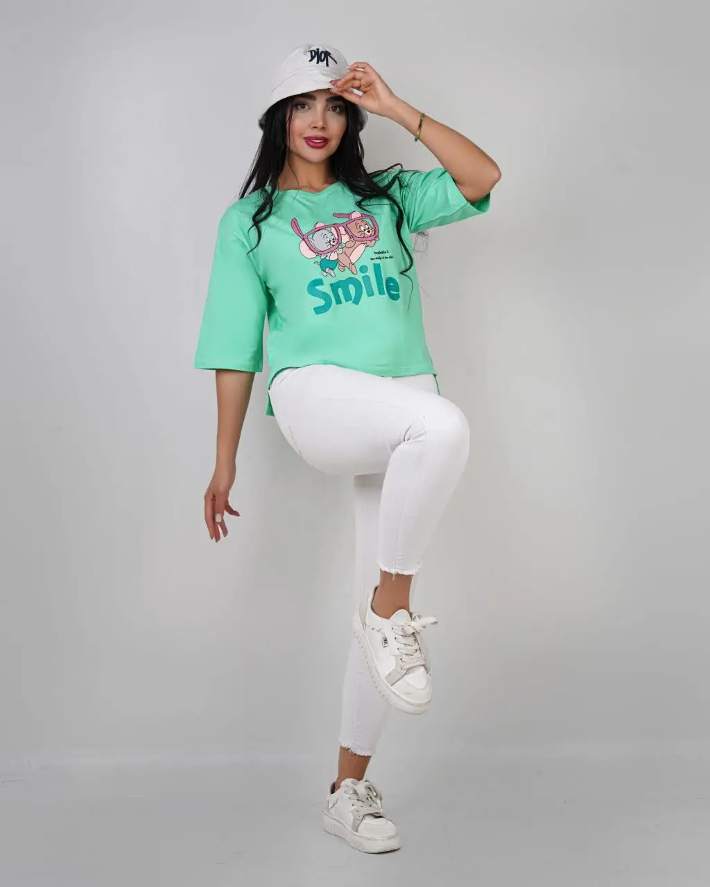 🌼کراپ تیشرت smil
