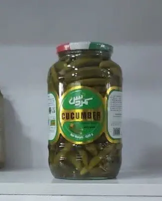 خیار شور ویژه شیشه ای