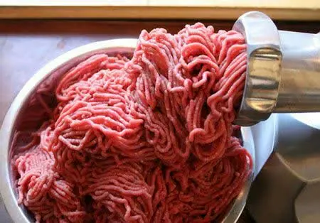 گوشت چرخی مخلوط گوسفندی و شتر