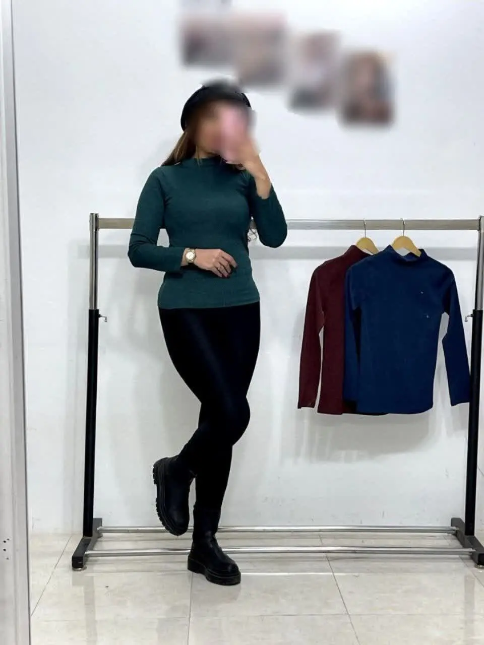 💥 #بلوز یقه سه سانتی
