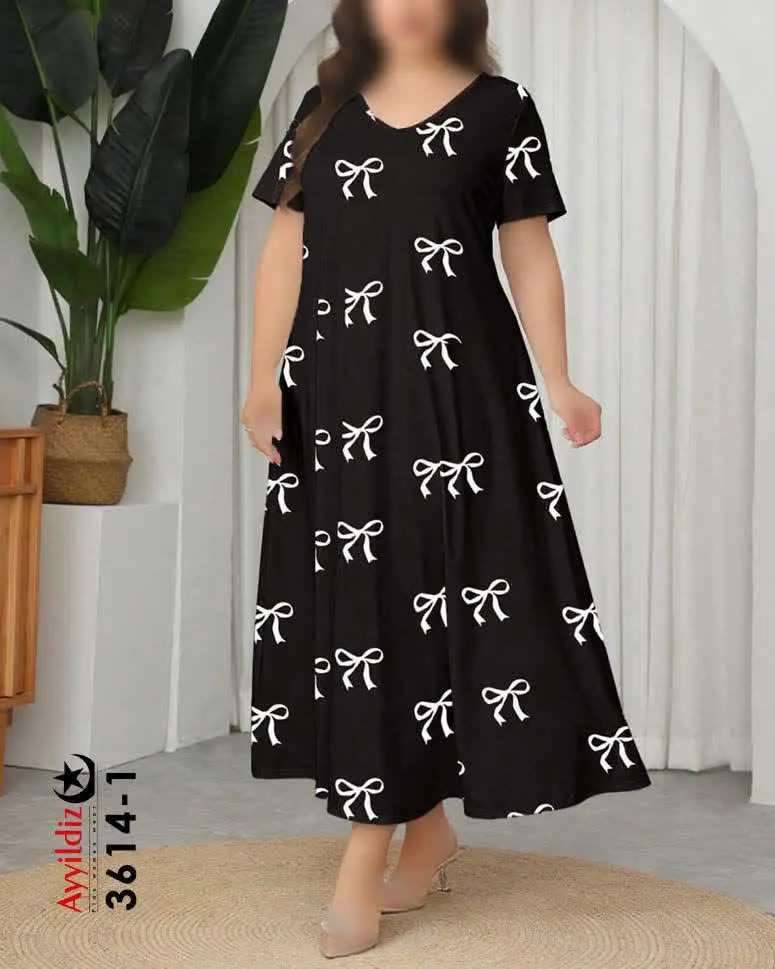 ۳۶۱۴ پیراهن مجلسی بیگ سایز