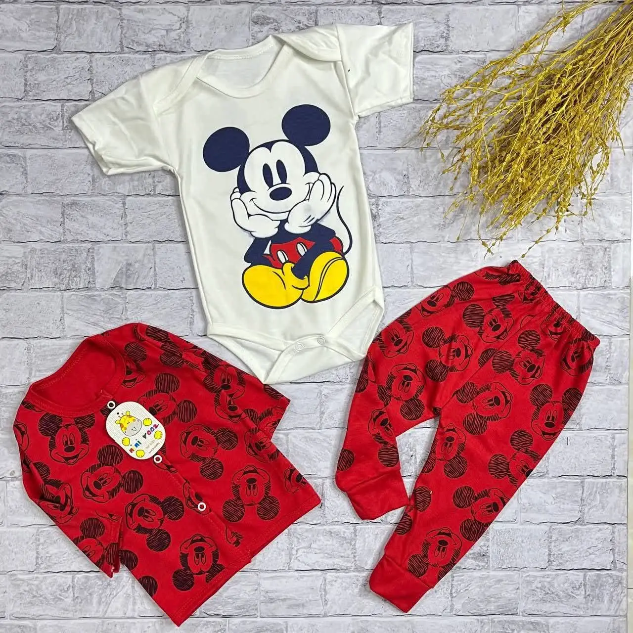 ❇️ ست ۳ تیکه میکی موس
