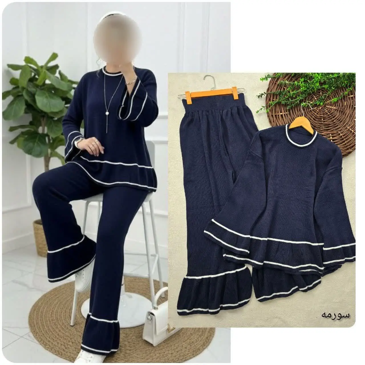 قد شلوار ۱۰۲ دور سینه۱۲۰ قد...