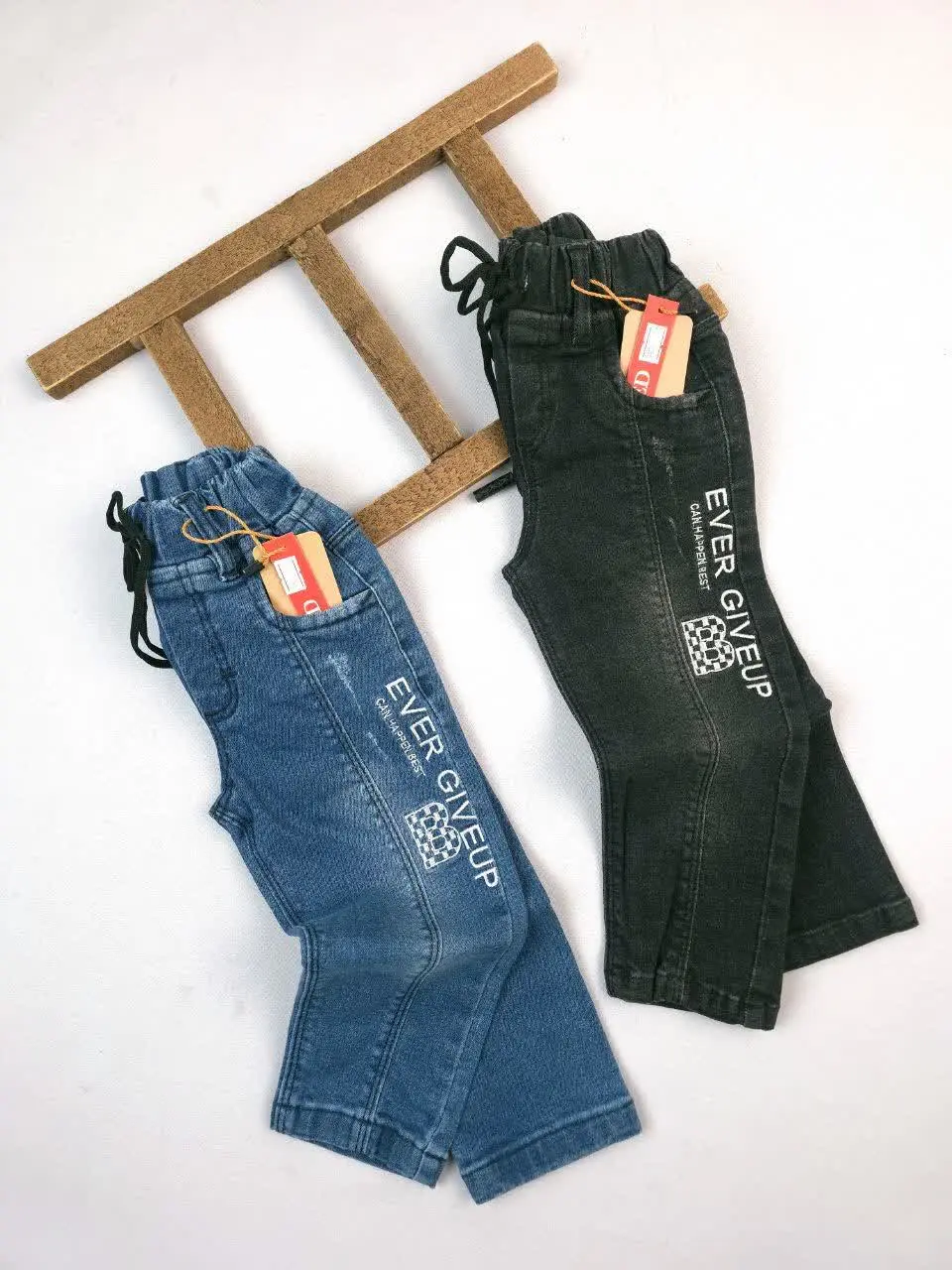 شلوار جین Bشطرنجی 😍