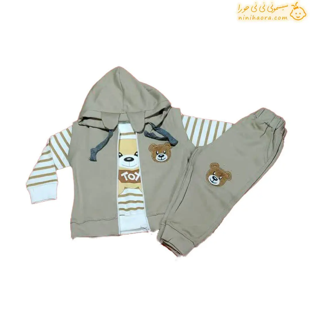 سه تیکه پافردار پنبه🔹