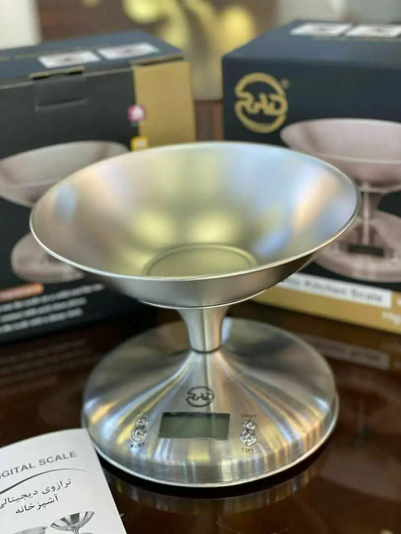 🟢 ترازو آشپزخانه گیلاسی 
