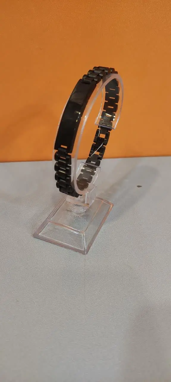 دستبند رولکس مشکی 
