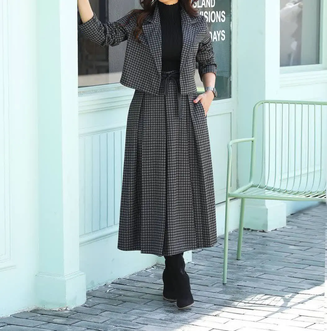 نام: کت دامن مدل انگلیسی
