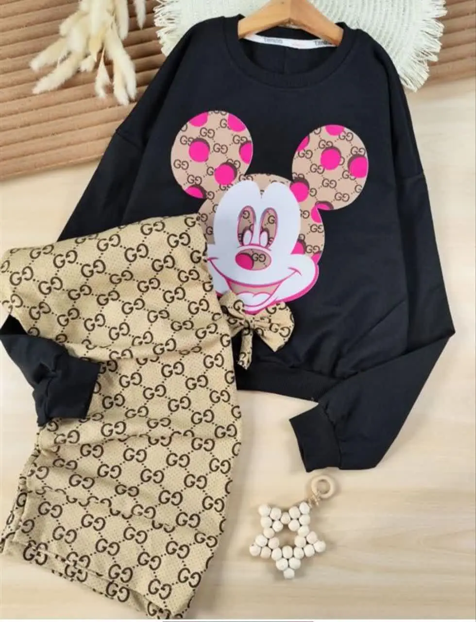 کراپ شلوار میکی موس ۱۰