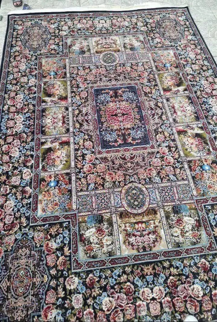 یک جفت فرش ۶متری ۷۰۰ شونه نگین مشهد
