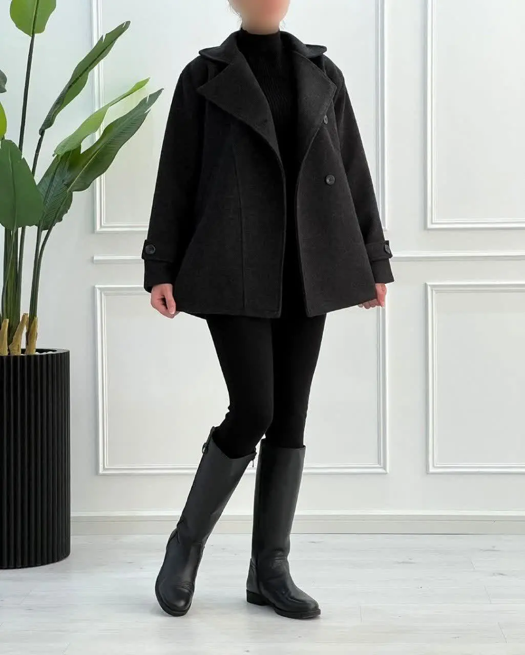 🍃نام: مانتو فوتر حباب
