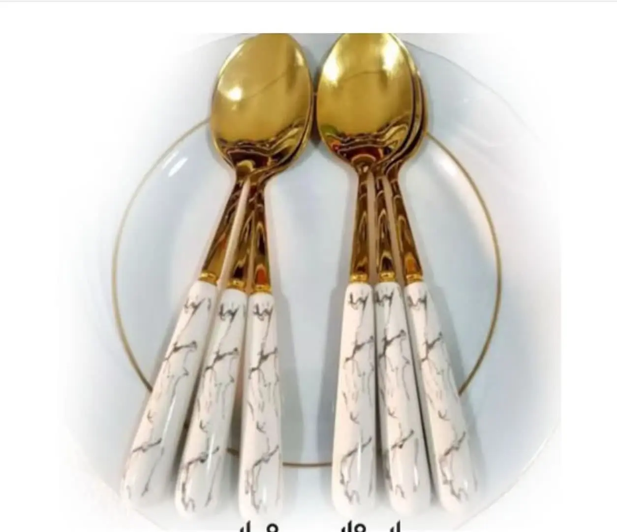 مدل: دسته سرامیکی طلایی
