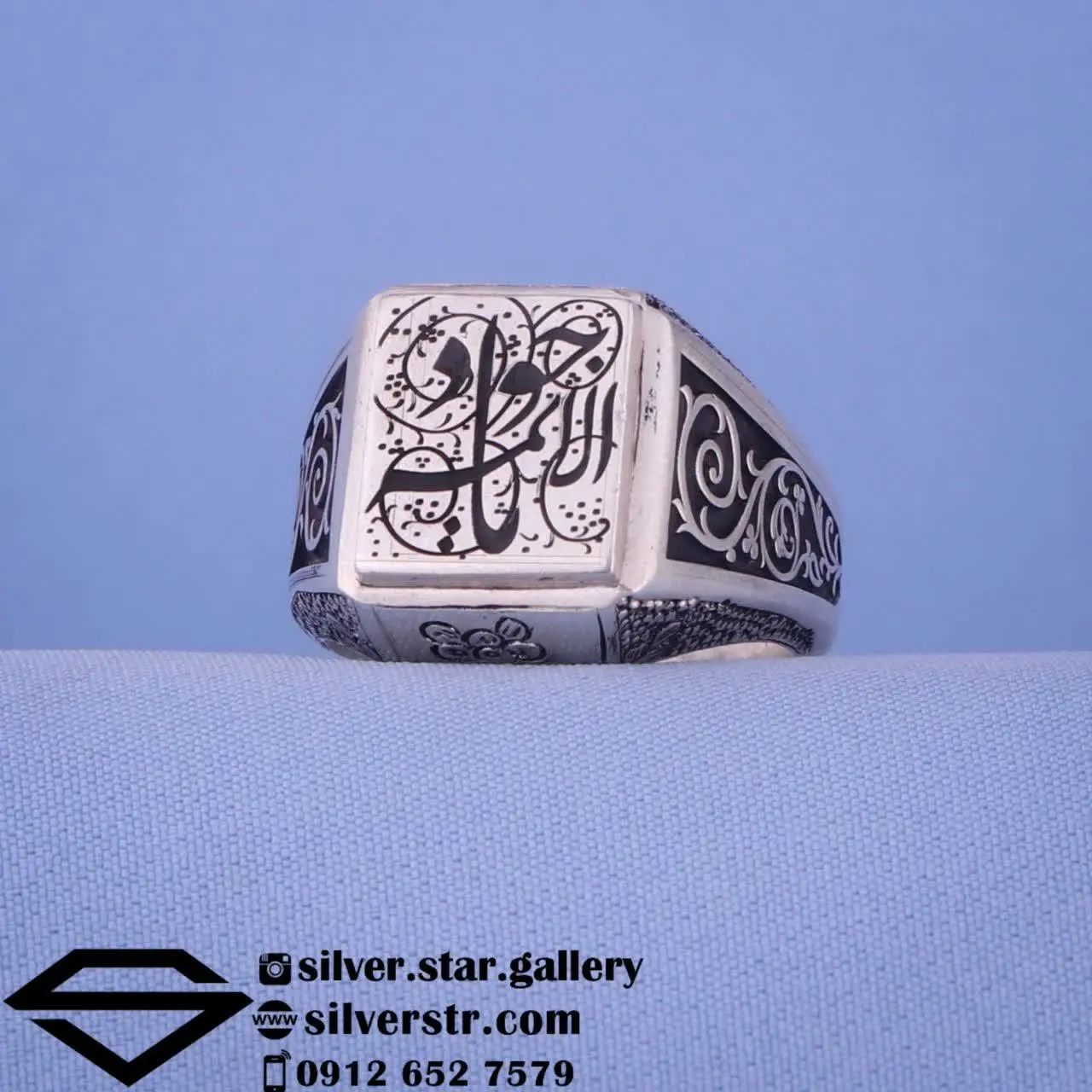 📜 انگشتر مردانه حرز امام جو...