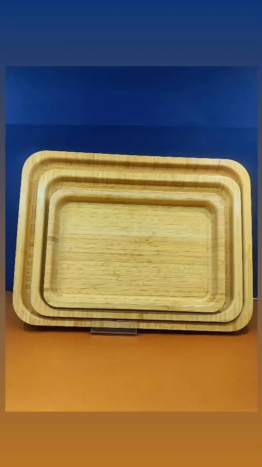 سینی بامبو ست ۳ تایی
