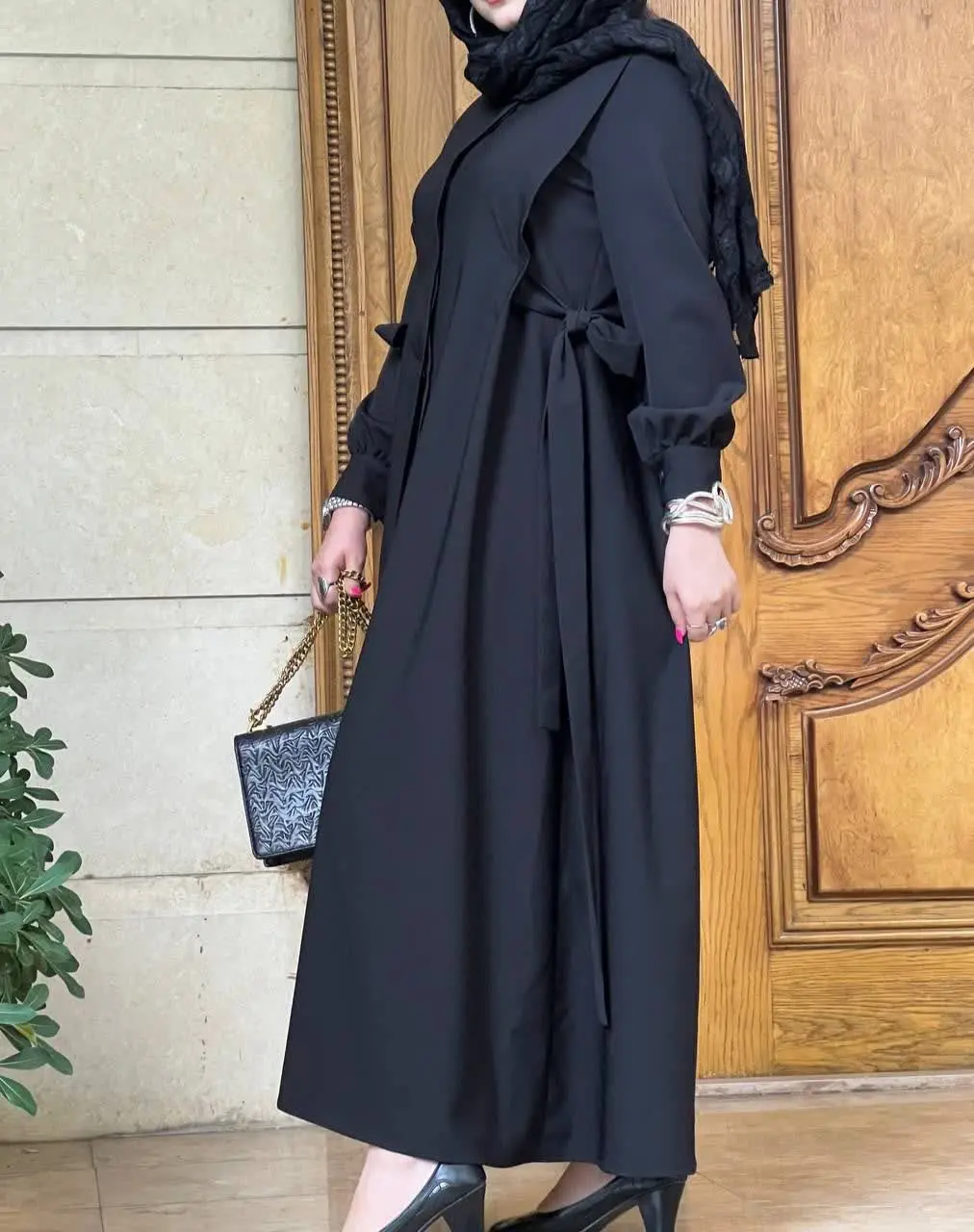 نام: مانتو عبایی مدل گلنوش
