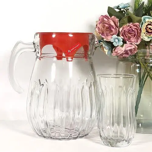 ❤️پارچ و لیوان فرچیا
