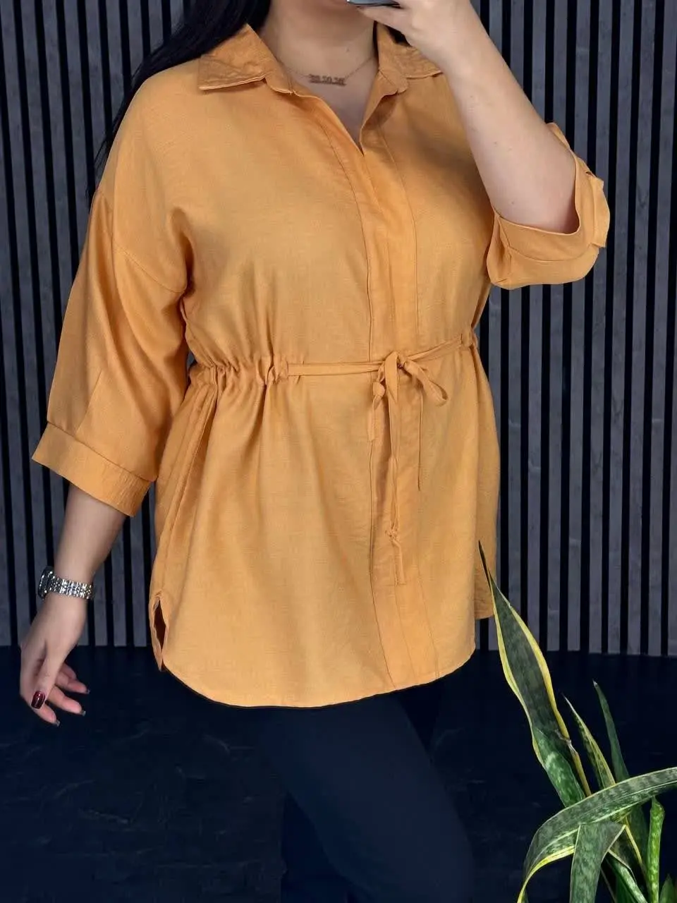 شومیز جلوبسته کمر دار😍
