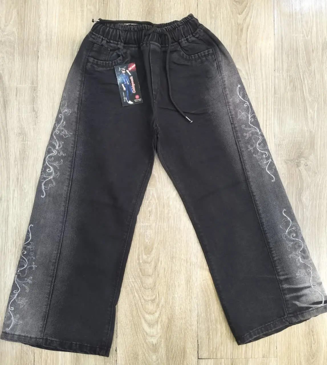 🌼شلوار لی شافل لاکچری برا د...