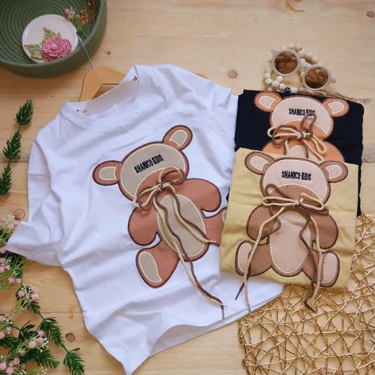 👚نام: کراپ تک بندار با طرح تدی
