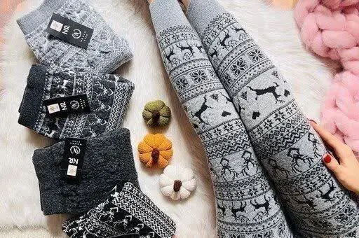 شلوار بافت گوزن