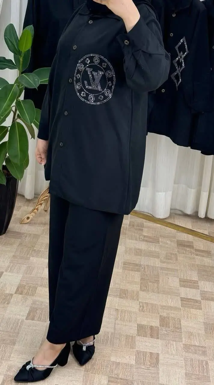 🌻نام: ست شومیز شلوار نگین
