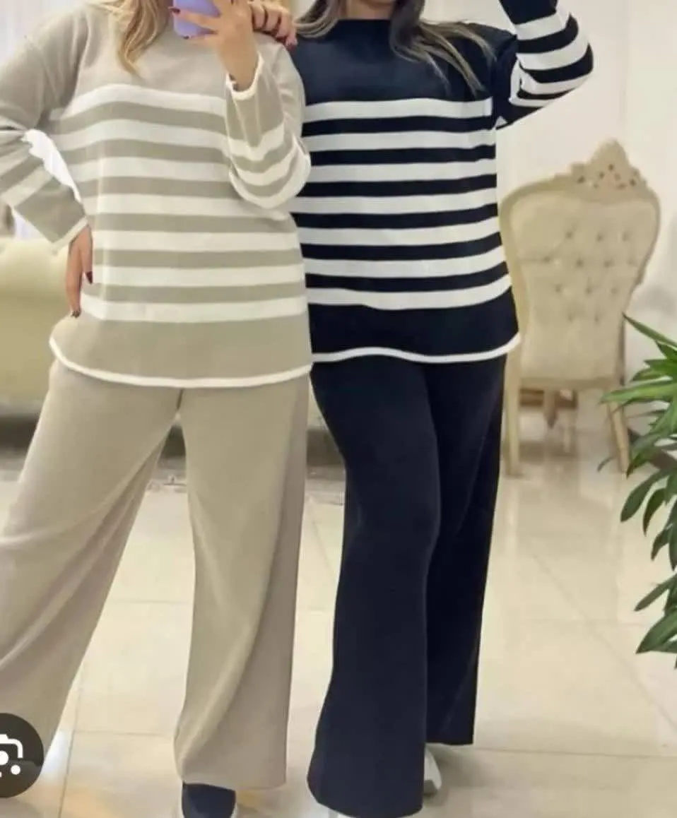 🧿ست بافت خط پهن ۸۰۰۳