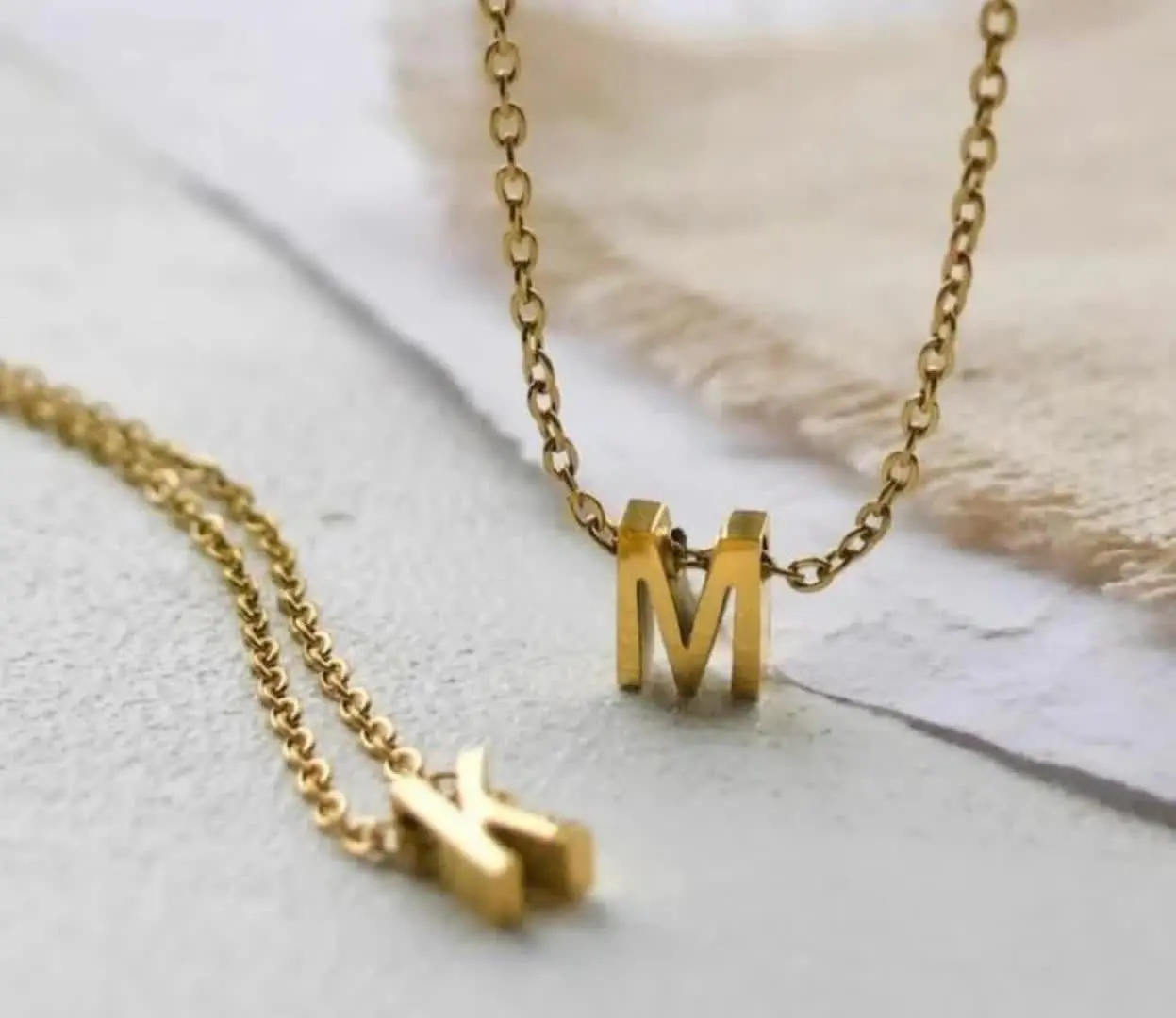 💍گردنبند حروف سه بعدی 🤗