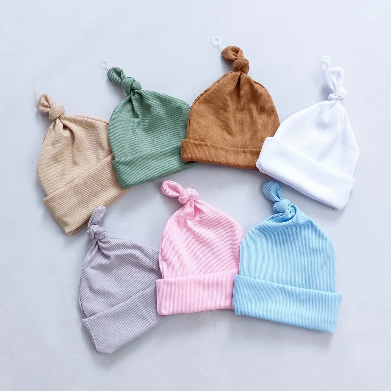 کلاه نوزادی کبریتی گره ای 😍