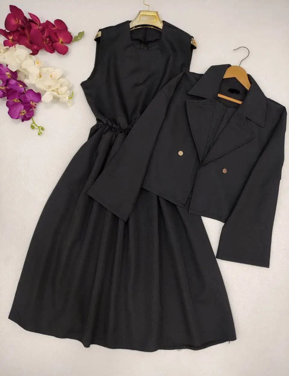 🍃نام: ست کت و سارافون نازنین
