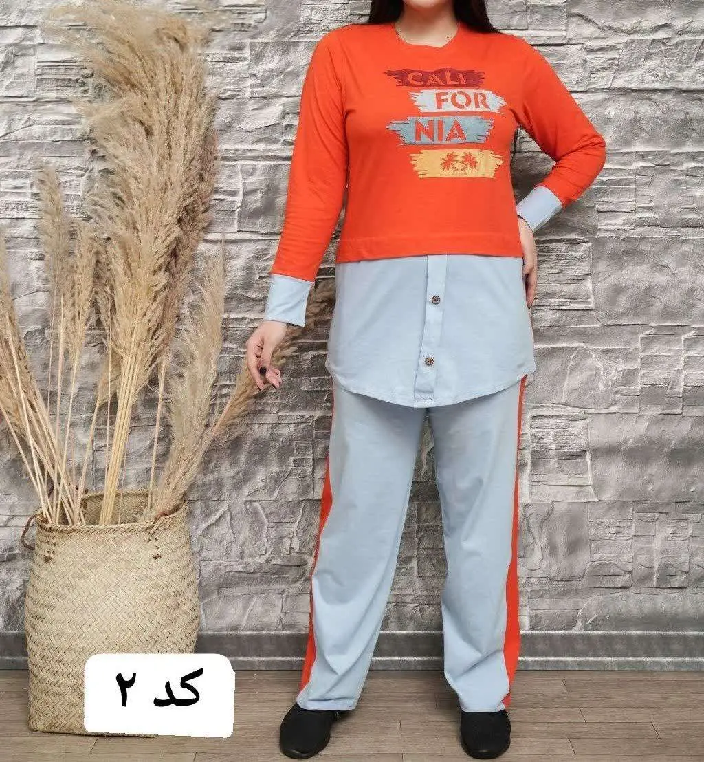 🖋نام: ست تونیک شلوار الیزابت
