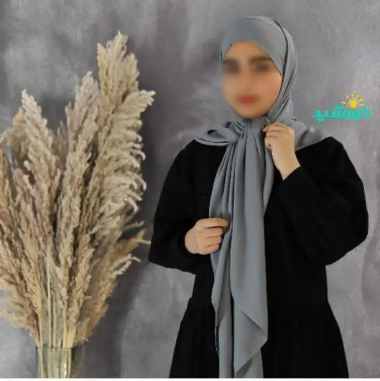 🧕هد روسری تک رنگ 
