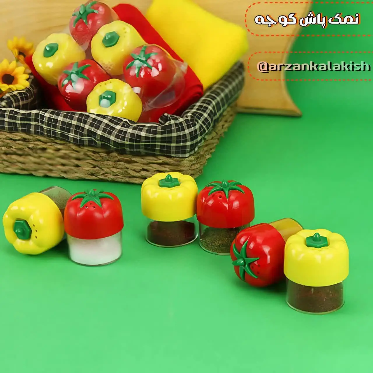 ♦️طراحی شده مدل گوجه و فلفل
