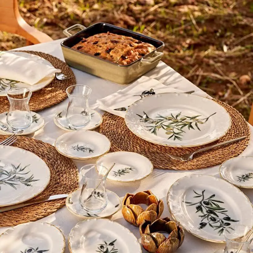 ۶ عدد بشقاب پلو ۲۵ سانتی