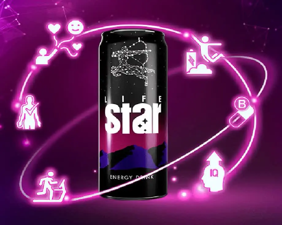 #نوشابه_انرژی_زا_لایف_استار_۵۰۰میل
