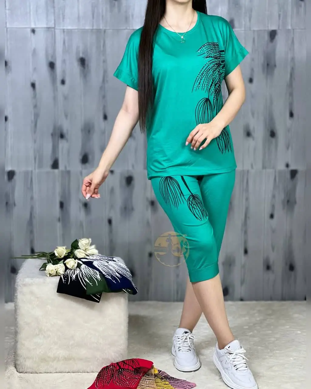 تیشرت شلوارک ویسکوز صد در صد 😍
