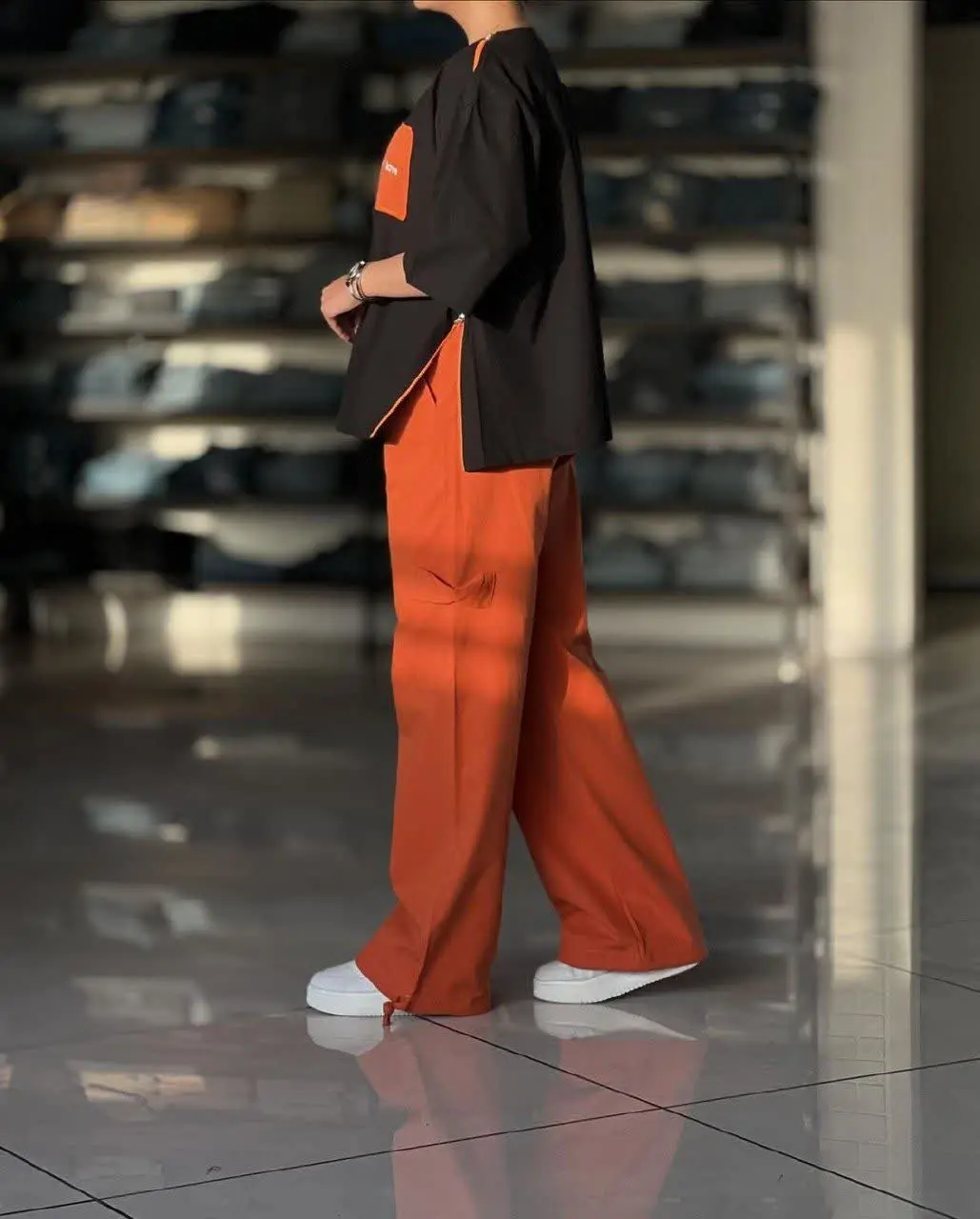 ط🍃نام: ست پیراهن و شلوار نامک 
