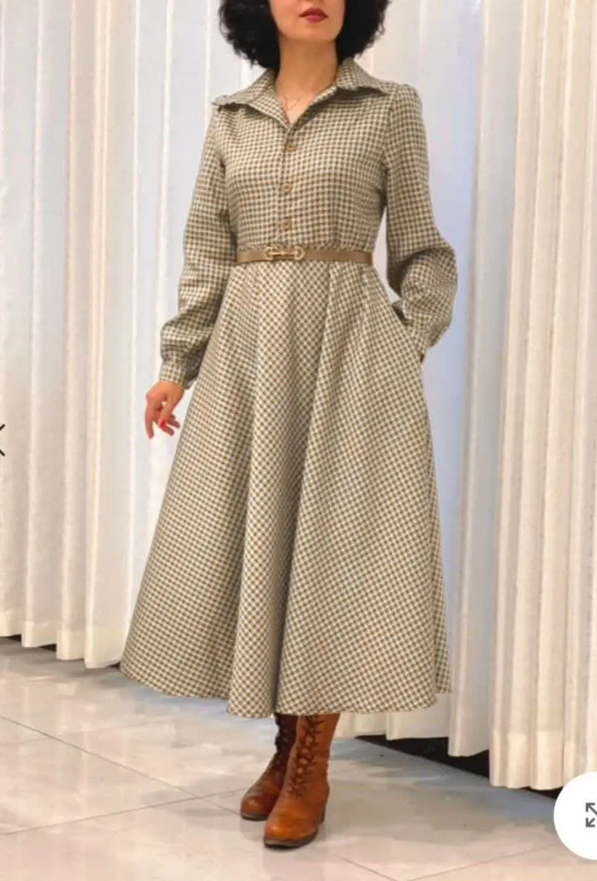 👚 نام: مانتو پیراهنی سودا
