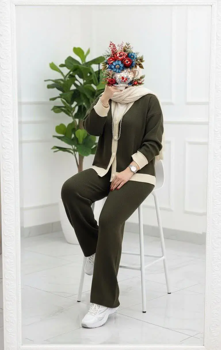 ست سه تکه بافت