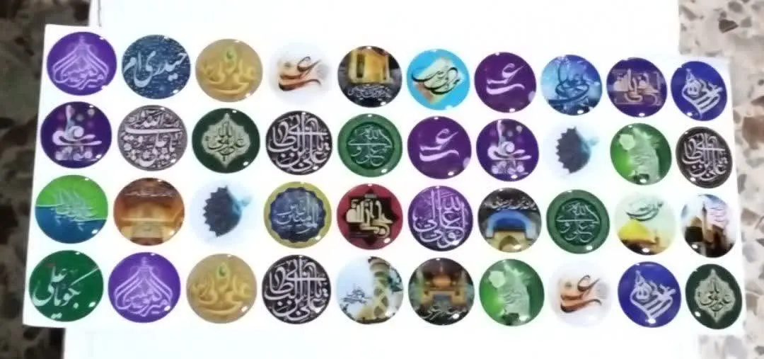 استیکرپشت گوشی 
