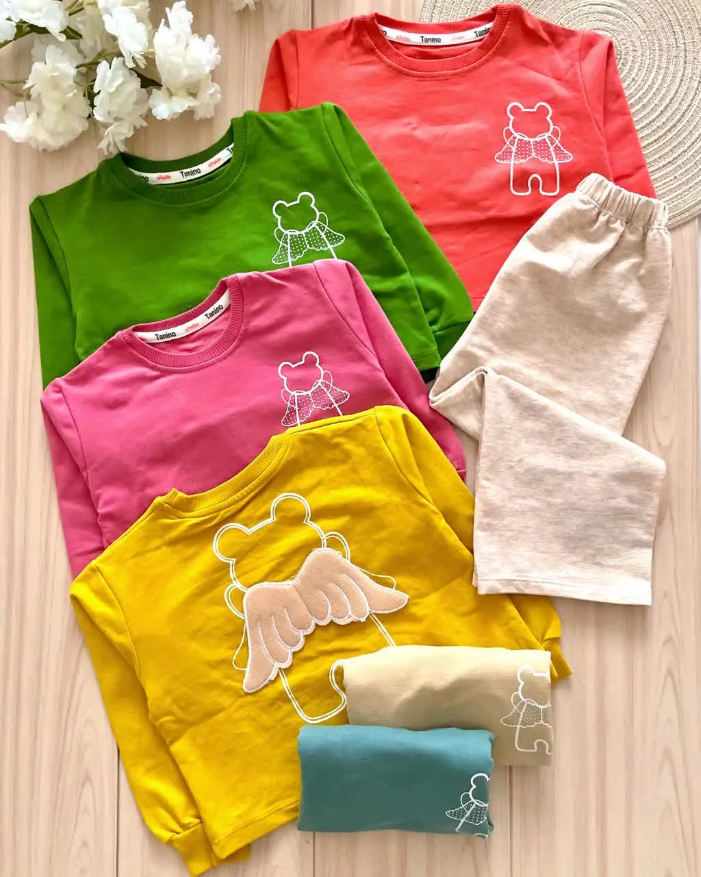 بلوز شلوار خرس بالدار💖
