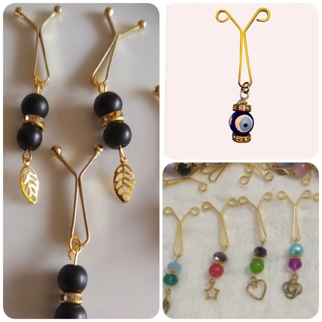 ⚜ شارژ گیره حجاب آویز دار
