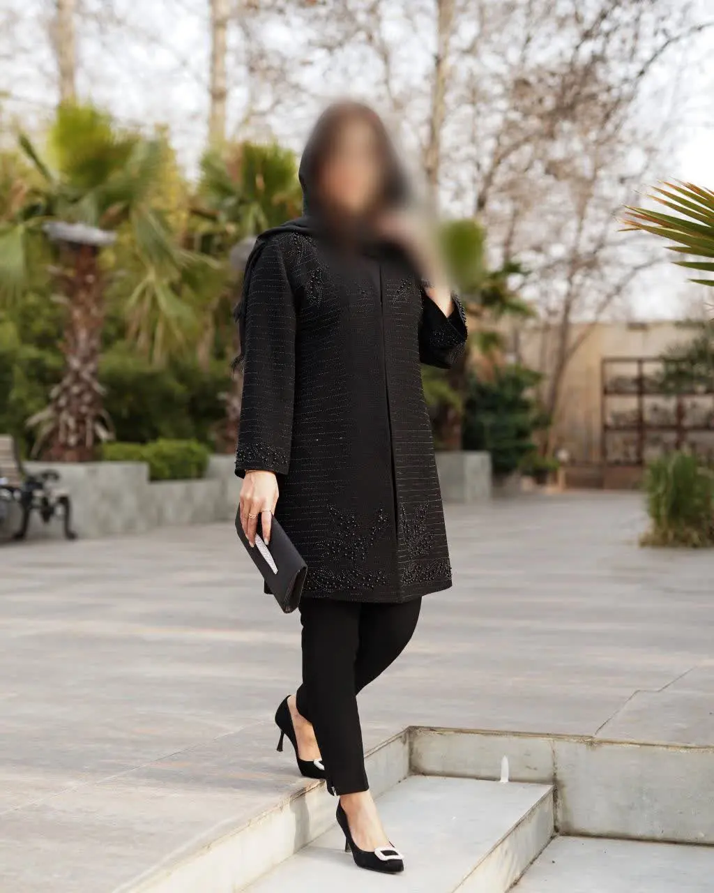 👗 مانتو یقه هفت مدل آینور
