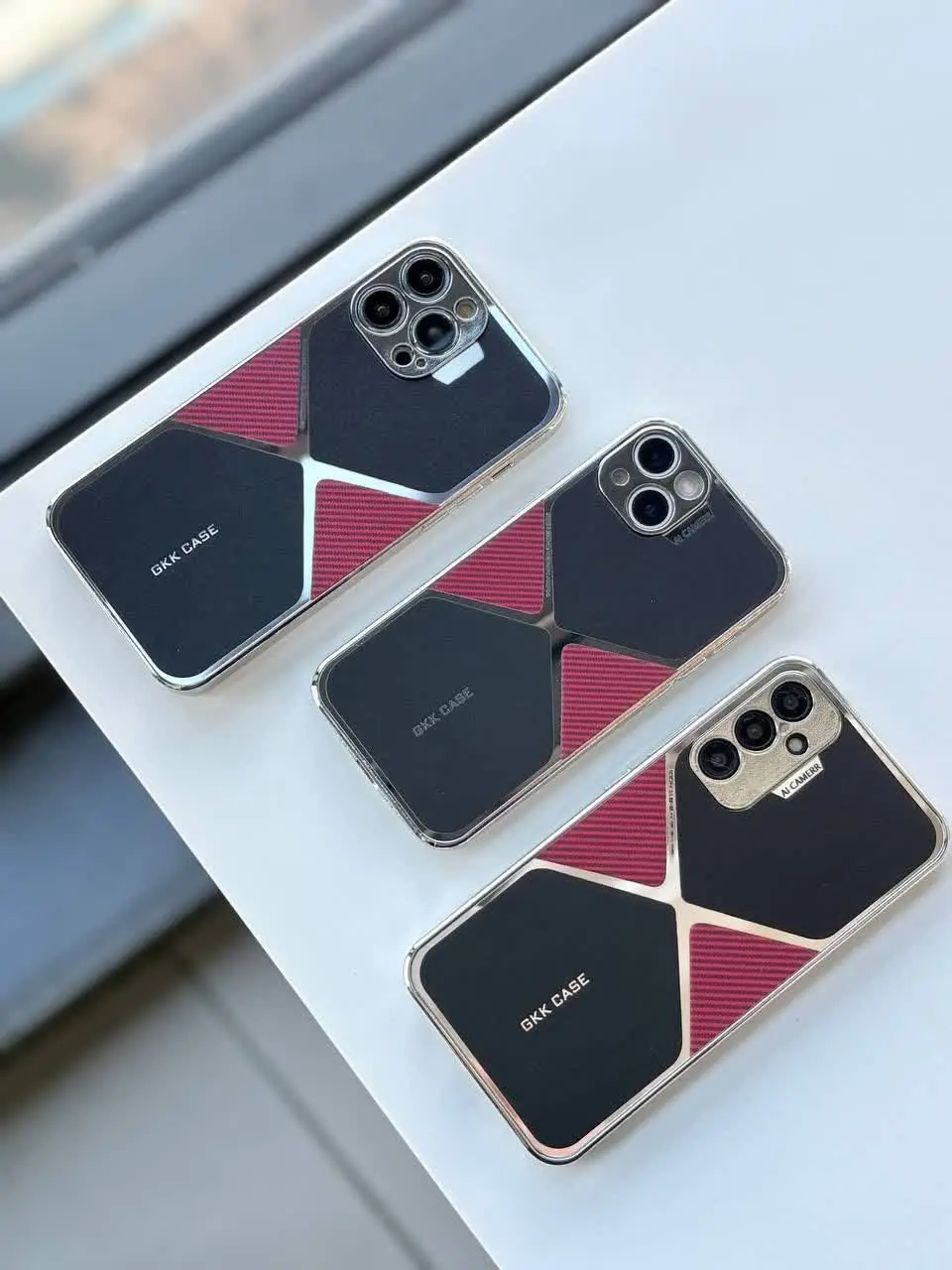 📱مدل قاب: قاب فشن X الکتروپلتینگ مخصوص انواع #سامسونگ #شیائومی و #آیفون 
