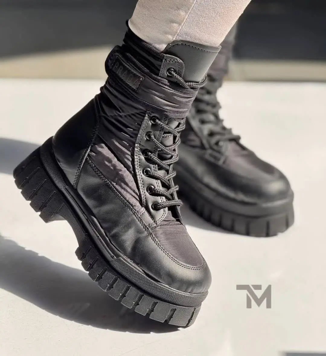 بوت کاپشنی چسبی (جدید) 💣💣